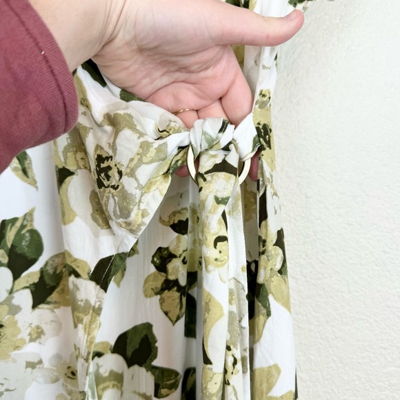 Zulu & Zephyr Beach Wrap Dress in Botanic Print - Picture 7 of 11